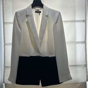 WOMENS DKNY TWO TONE BLAZER
